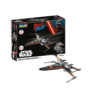 Poe's X-Wing Fighter (con sonido): construye y juega