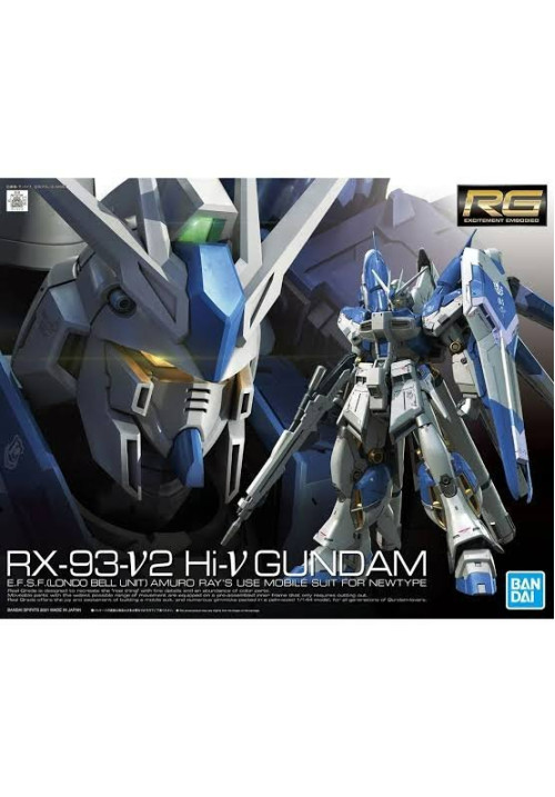 Gundam - RG 1/144 (Real Grade) - Hi-v Gundam