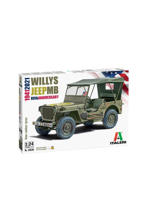 Willys Jeep MB 80th Anniversary 1941-2021