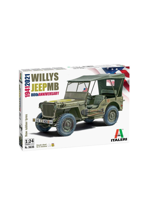 Willys Jeep MB 80th Anniversary 1941-2021