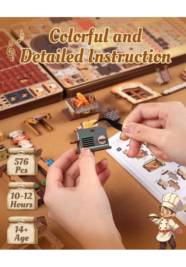 Bread Factory Puzzle 3D CuteBee
