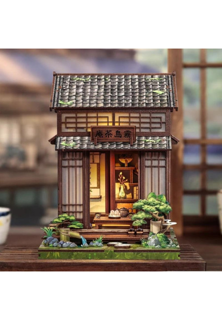 BOOK NOOK KIT - DIY - Kirishima Cha-an - 145pc + LED Light