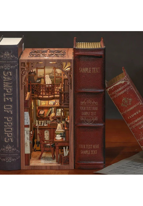 BOOK NOOK KIT - DIY - The Secret Rhythm - 355pc + LED Light