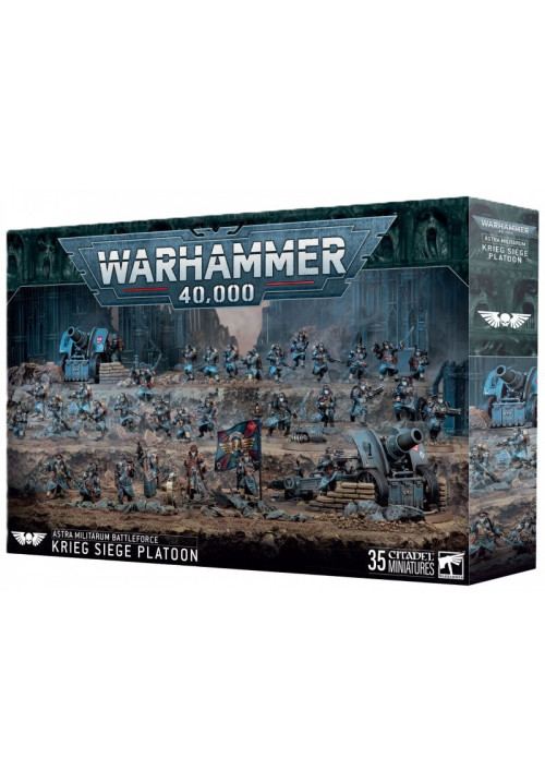 ASTRA MILITARUM: PELOTÓN DE ASEDIO DE KRIEG