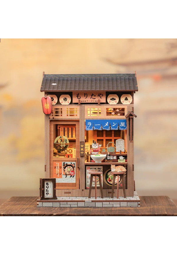 MINIATURE HOUSE - DIY- Morita-Ya - 240pc + LED Light