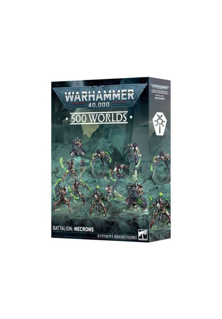 500 Worlds: Batallón de Necrones