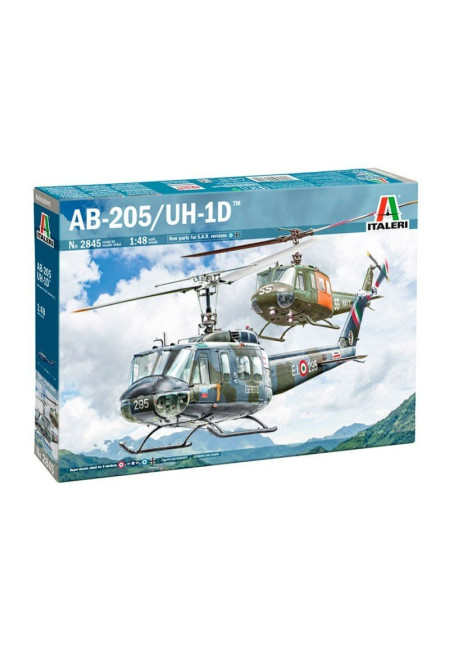 Italeri: 1:48 – Helicóptero AB-205 / UH-1D