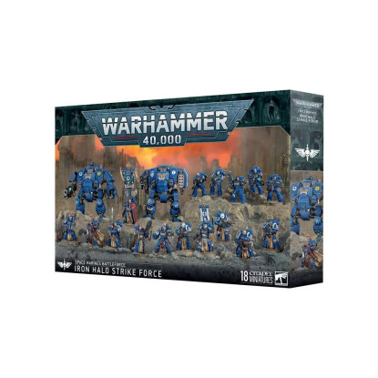 Warhammer 40K Space Marines Battleforce : Fuerza de Choque Aura de Hierro Battleforce