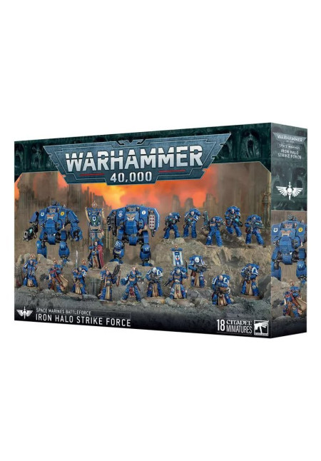 Warhammer 40K Space Marines Battleforce : Fuerza de Choque Aura de Hierro Battleforce
