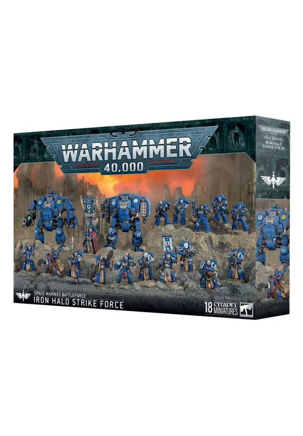 Warhammer 40K Space Marines Battleforce : Fuerza de Choque Aura de Hierro Battleforce