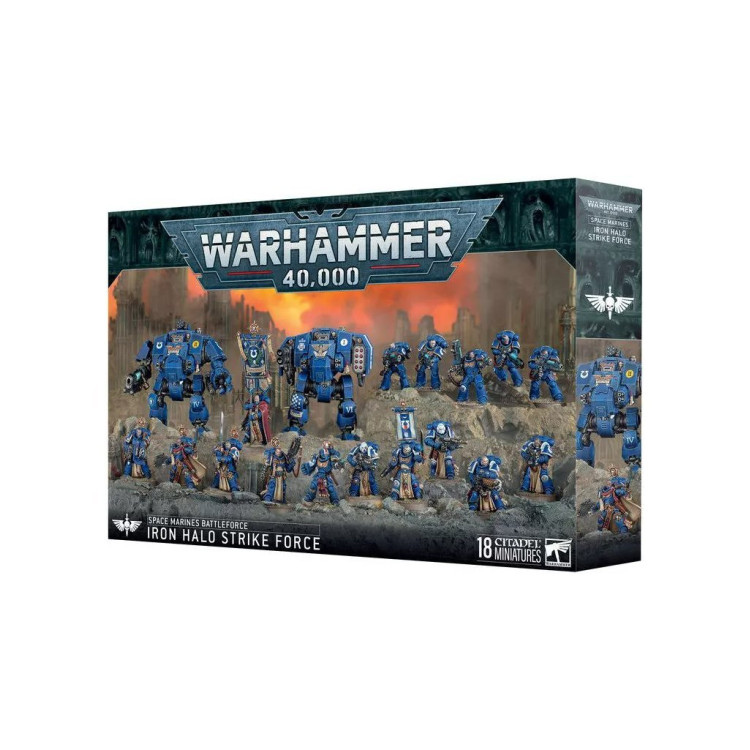 Warhammer 40K Space Marines Battleforce : Fuerza de Choque Aura de Hierro Battleforce