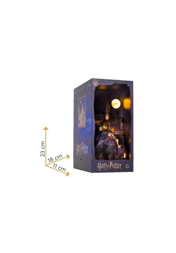 HARRY POTTER - BOOK NOOK KIT - Hogwarts Castle - 171pc + LED Light