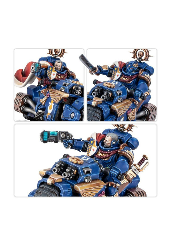 Space Marines: Capitán En Moto