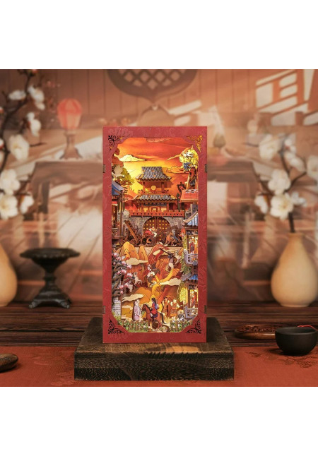 BOOK NOOK KIT - DIY - The Legend of Mulan - 298pc + LED Light