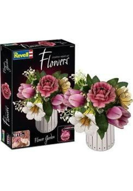 Decoración Revell Flores de Madera Flower Garden 22 cm Decoración Revell Flores de Madera Flower Garden 22 cm