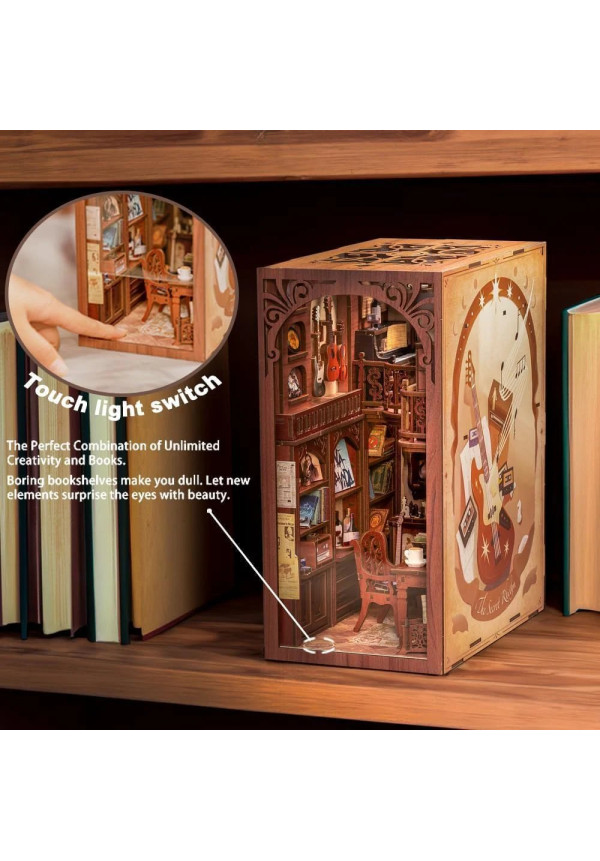 BOOK NOOK KIT - DIY - The Secret Rhythm - 355pc + LED Light