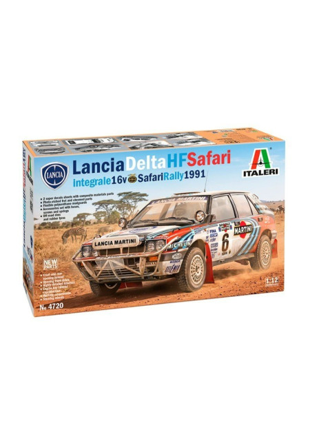 Italeri: 1:12 – Coche Lancia Delta Integrale Safari 16v