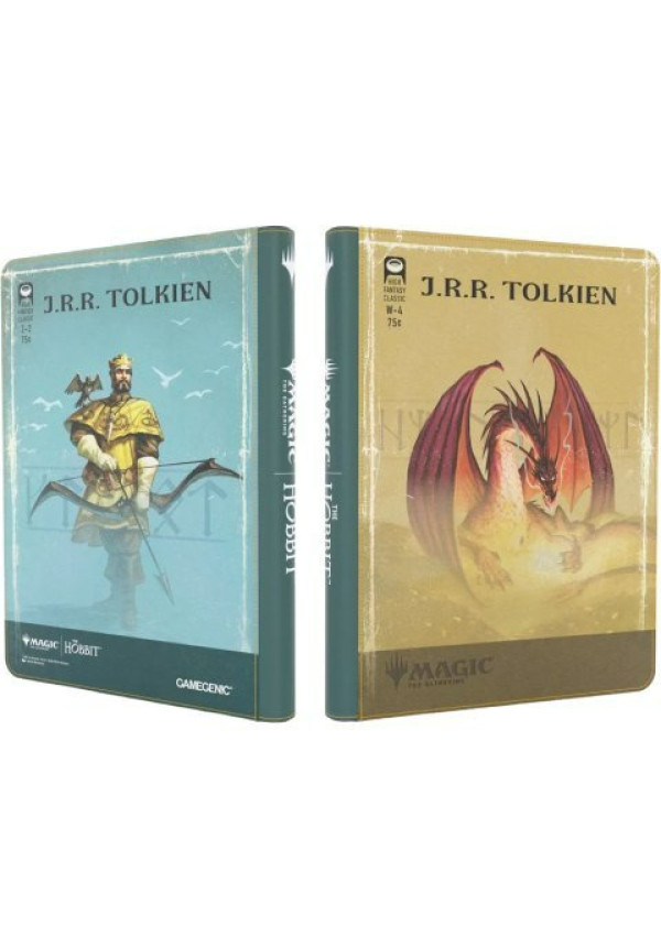 Gamegenic Magic: The Gathering - Zip-Up Album 18-Pocket: The Hobbit - Book Cover: Gleaming Splendor en Bard, King of Dale