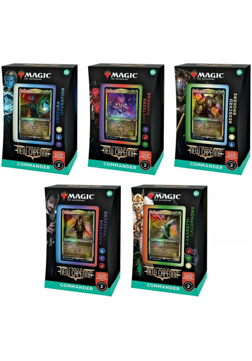 Streets of New Capenna Commander Deck Magic the Gathering (English)