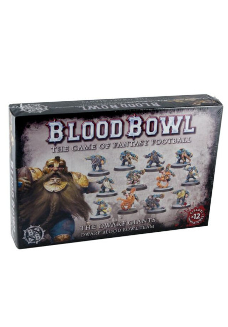 BLOOD BOWL – THE DWARF GIANTS BLOOD BOWL TEAM