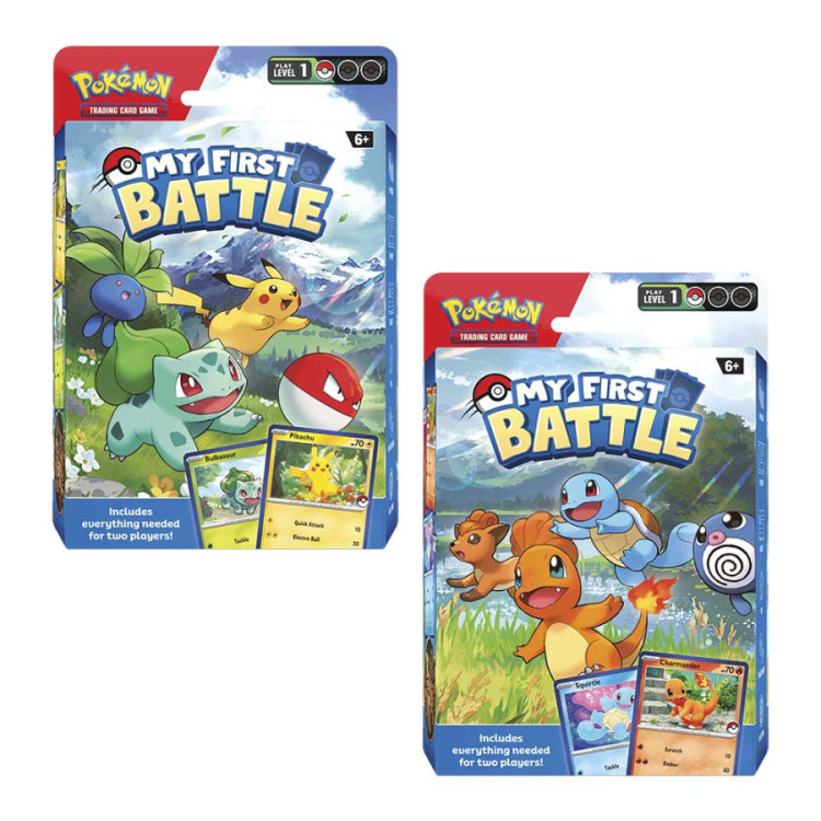 CARTAS DE POKEMON POKEMON TCG MY FIRST BATTLE ENG (Aleatorio)