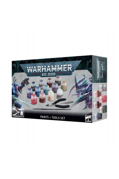 Warhammer 40,000 Paints + Tools Set