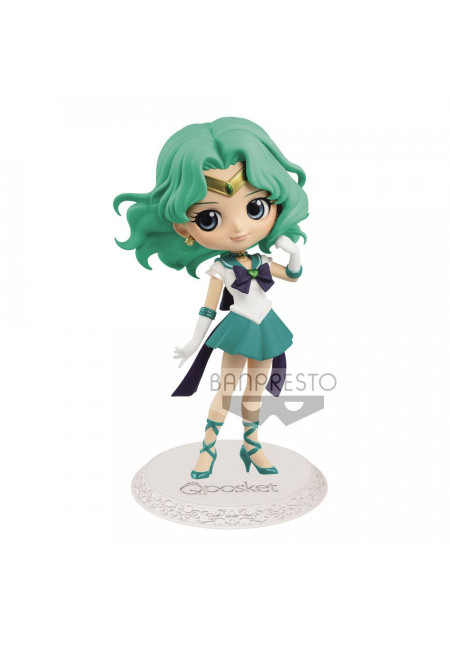 Sailor Moon Eternal The Movie Minifigura Q Posket Super Sailor Neptune Ver. A 14 cm
