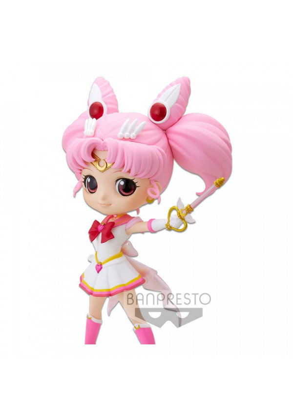 Sailor Moon Eternal The Movie Minifigura Q Posket Super Sailor Chibi Moon Kaleidoscope Ver. 14 cm