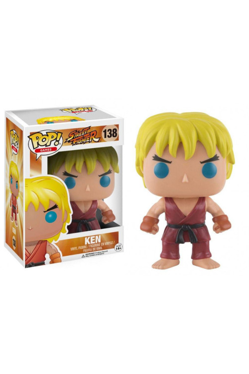 Street Fighter POP! Games Vinyl Figura Ken 9 cm