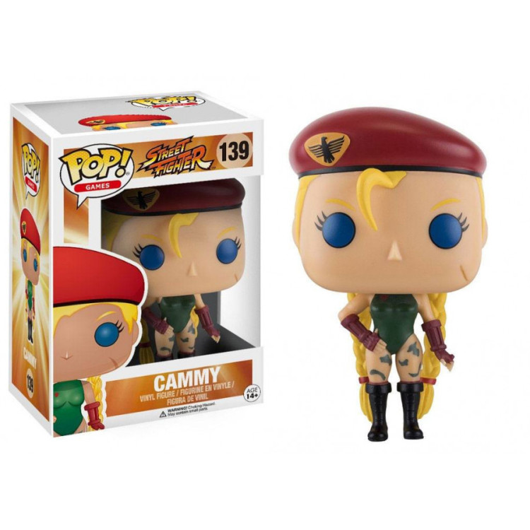 Street Fighter POP! Games Vinyl Figura Cammy 9 cm