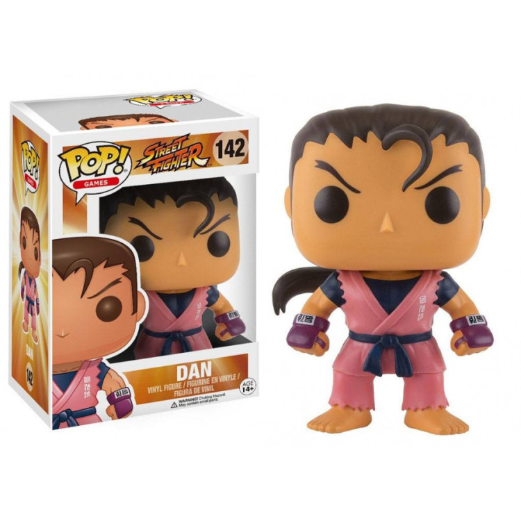 Street Fighter POP! Games Vinyl Figura Dan 9 cm