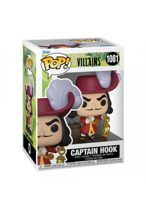 Disney: Villains POP! Disney Vinyl Figura Captain Hook 9 cm