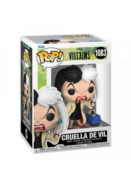 Disney: Villains POP! Disney Vinyl Figura Cruella de Vil 9 cm