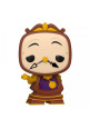 La bella y la bestia Figura POP! Movies Vinyl Cogsworth 9 cm