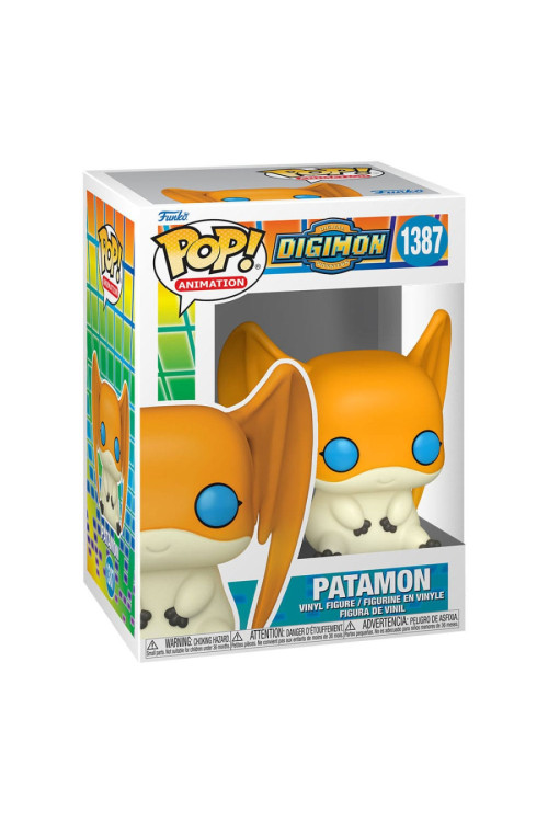 Digimon Figura POP! Animation Vinyl Patamon 9 cm