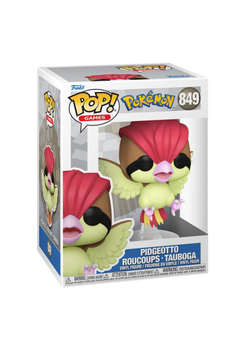 Pokemon POP! Games Vinyl Figura Pidgeotto 9 cm