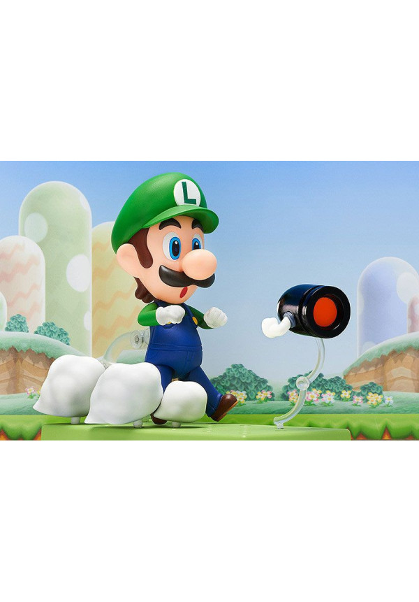 Super Mario Bros. Nendoroid Figura Luigi 10 cm